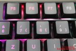 KLIM Chroma Tastatur - rot beleuchtete Tasten